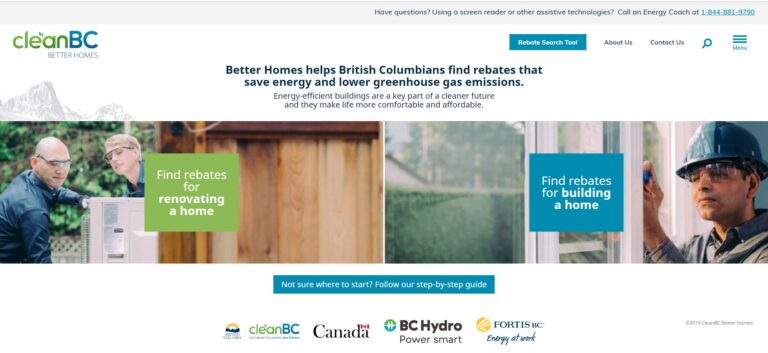 CleanBC Better Homes & Better Buildings Program